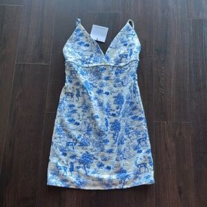 NWT Greek brand Seven Sins sequin mini dress XS